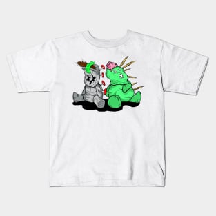 Two Voodoo Dolls Kids T-Shirt